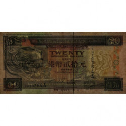 Hong Kong - HSBC Limited - Pick 201b_1 - 20 dollars - Série FH - 01/01/1995 - Etat : TTB+