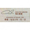 Hong Kong - HSBC Limited - Pick 201b_2 - 20 dollars - Série HW - 01/01/1996 - Etat : TTB+