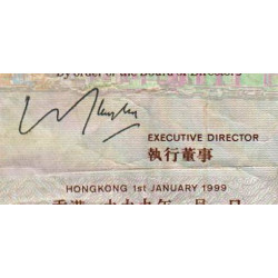 Hong Kong - HSBC Limited - Pick 201d_2 - 20 dollars - Série LR - 01/01/1999 - Etat : TB