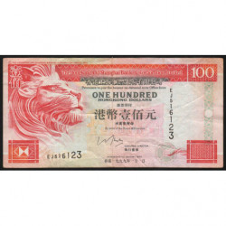 Hong Kong - HSBC Limited - Pick 203c_1 - 100 dollars - Série EJ - 01/01/1999 - Etat : TB