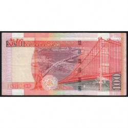 Hong Kong - HSBC Limited - Pick 209d - 100 dollars - Série LZ - 01/01/2007 - Etat : TB+