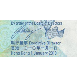 Hong Kong - HSBC Limited - Pick 212a - 20 dollars - Série BC - 01/01/2010 - Etat : NEUF