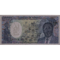Cameroun - Pick 26b - 1'000 francs - Série N.08 - 01/01/1990 - Etat : NEUF