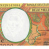 Congo (Brazzaville) - Afr. Centrale - Pick 103Ca - 2'000 francs - 1993 - Etat : NEUF