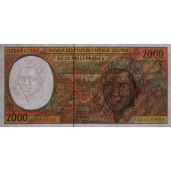 Congo (Brazzaville) - Afr. Centrale - Pick 103Ca - 2'000 francs - 1993 - Etat : NEUF