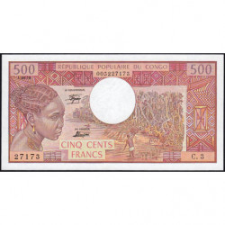 Congo (Brazzaville) - Pick 2b - 500 francs - Séries C.3 - 01/04/1978 - Etat : NEUF