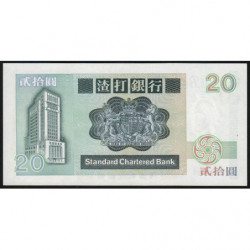 Hong Kong - Pick 279a - Standard Chartered Bank - 20 dollars - 01/01/1985 - Etat : NEUF