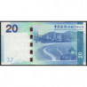 Hong Kong - Bank of China - Pick 341d - 20 dollars - Série EG - 01/01/2014 - Etat : NEUF