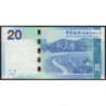 Hong Kong - Bank of China - Pick 341e - 20 dollars - Série FS - 01/01/2015 - Etat : NEUF