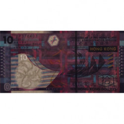 Hong Kong - Pick 400a - Government - 10 dollars - Série BP - 01/07/2002 - Etat : TTB