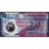 Hong Kong - Government - Pick 401a - 10 dollars - Série AX - 01/04/2007 - Polymère - Etat : NEUF