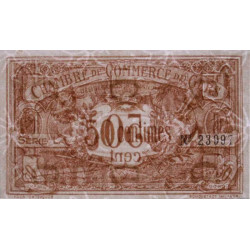 Auch (Gers) - Pirot 15-11 - 50 centimes - Série L - 17/01/1918 - Etat : SPL