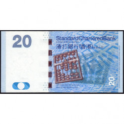 Hong Kong - Standard Chartered Bank - Pick 297b - 20 dollars - 01/01/2012 - Etat : NEUF
