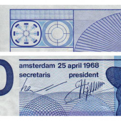 Hollande - Pick 91b - 10 gulden - 25/04/1968 - Etat : TTB