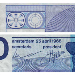 Hollande - Pick 91b - 10 gulden - 25/04/1968 - Etat : TB