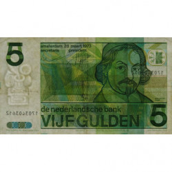 Hollande - Pick 95 - 5 gulden - 28/03/1973 - Etat : TB+