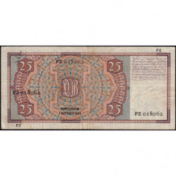 Hollande - Pick 50_2 - 25 gulden - 01/10/1940 - Etat : TB+