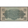 Hongrie - Billet militaire - M 6b - 20 pengö - Série CH - 1944 - Etat : NEUF