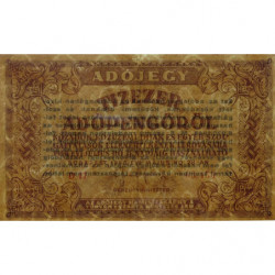 Hongrie - Pick 143a - 10'000 adopengö - Série D 17 - 28/05/1946 - Etat : TTB