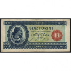 Hongrie - Pick 160 - 100 forint - Série B 090 - 03/06/1946 - Etat : TB