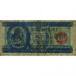 Hongrie - Pick 160 - 100 forint - Série B 090 - 03/06/1946 - Etat : TB