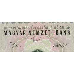 Hongrie - Pick 169f - 20 forint - Série C 267 - 28/10/1975 - Etat : pr.NEUF