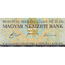 Hongrie - Pick 175a - 500 forint - Série E 657 - 31/07/1990 - Etat : TB