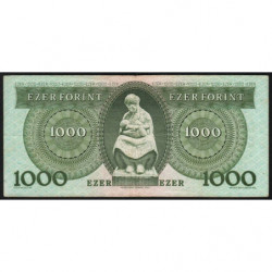 Hongrie - Pick 176a - 1'000 forint - Série D - 30/10/1992 - Etat : TTB