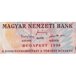 Hongrie - Pick 179a - 500 forint - Série ED - 1998 - Etat : TTB