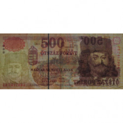 Hongrie - Pick 179a - 500 forint - Série ED - 1998 - Etat : TB