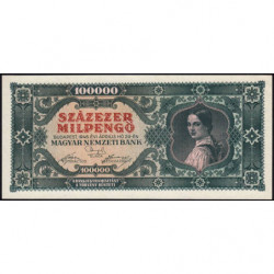 Hongrie - Pick 127 - 100'000 milpengö - Série B 002 - 29/04/1946 - Etat : NEUF