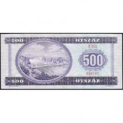 Hongrie - Pick 175a - 500 forint - Série E 212 - 31/07/1990 - Etat : NEUF