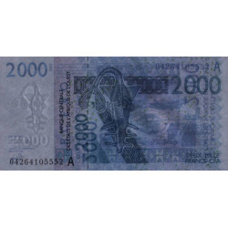 Côte d'Ivoire - Pick 116Ab - 2'000 francs - 2004 - Etat : NEUF