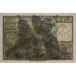 Etats Afrique Ouest - Pick 1 - 50 francs - 1958 - Etat : SPL
