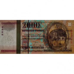 Hongrie - Pick 186a - 2'000 forint - Série MM - 20/08/2000 - Commémoratif - Etat : NEUF