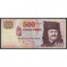 Hongrie - Pick 188d - 500 forint - Série EA - 2005 - Etat : TTB