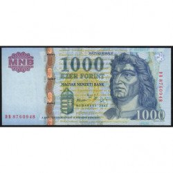 Hongrie - Pick 195a - 1'000 forint - Série DB - 2005 - Etat : NEUF