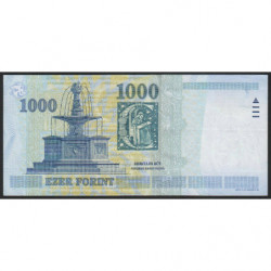 Hongrie - Pick 195d - 1'000 forint - Série DA - 2008 - Etat : SUP