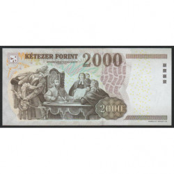 Hongrie - Pick 198a - 2'000 forint - Série CB - 2007 - Etat : NEUF