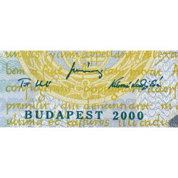 Hongrie - Pick 185a - 1'000 forint - Série DC - 2000 - Commémoratif - Etat : NEUF