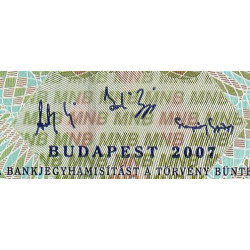 Hongrie - Pick 187g - 200 forint - Série FC - 2007 - Etat : NEUF