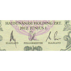 Hongrie - Région de Bocska - 500 bocskai korona - Sans série - 01/06/2012 - Etat : NEUF
