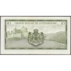 Luxembourg - Pick 48a_2 - 10 francs - Série F - 1959 - Etat : SUP+