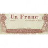 Saint-Gobain - Manufactures des Glaces - Jer 02.17A - 1 franc - 10/10/1870 - Epreuve - Etat : SPL
