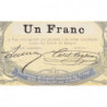 Ville de Lille - Jer 59.40A - 1 franc - 17/09/1870 - Etat : SPL