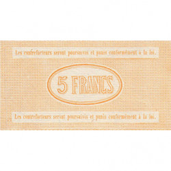 Lille Crédit du Nord - Jer 59.42A - 5 francs - 1870 - Epreuve - Etat : SPL