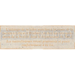 Lille Crédit du Nord - Jer 59.42C - 50 francs - 1870 - Epreuve - Etat : SUP