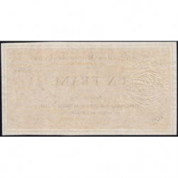 Mines de Lens - Jer 62.17B - 1 franc - Série S.18 - 05/10/1870 - Etat : SPL
