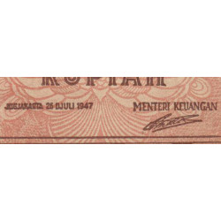 Indonésie - Pick 29 - 100 rupiah - 26/07/1947 - Etat : NEUF