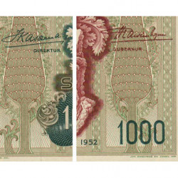 Indonésie - Pick 48_2 - 1'000 rupiah - 1952 - Etat : NEUF